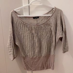 Crop knit top
